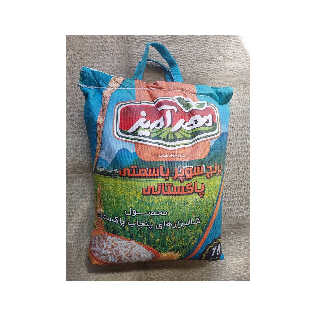 برنج مهر آمیز (پاکستانی دانه بلند)